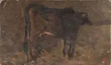 Telemaco Signorini, Mucca alla mangiatoia