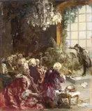 Sinibaldo Tordi, Concertino, oil on canvas