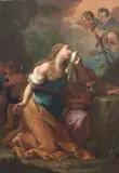 Giovanni Gioseffo dal Sole, Maddalena, oil on canvas