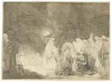 Presentazione al Tempio by Hermenszoon van Rjin Rembrandt, Incisione, offered Nov 2013