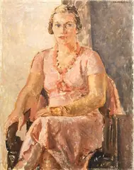 Ritratto di signora by Guido Cadorin, 1933, oil on canvas, offered Jun 2013