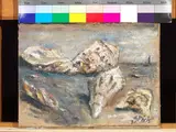 Natura morta by Filippo de Pisis, 1926, oil on canvas applicata on cardboard, offered Jun 2013
