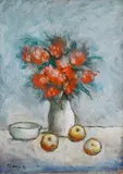 Carlo Carrà, Fiori e frutti