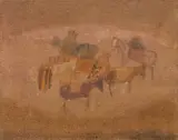 Zoran Mušič, Motivo dalmata