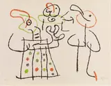 Ubu en las Baleares by Joan Miró, 1971, lithograph, offered Jun 2013