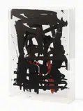 Emilio Vedova, Compresenze, 1975, tre serigrafie on plexiglass