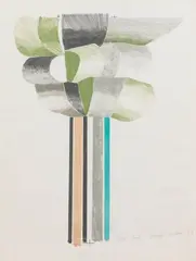 Tree by David Hockney, 1968, lithograph, offered Jun 2013