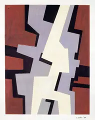 Senza titolo by Gualtiero Nativi, 1958, tempera on paper, offered Jun 2013