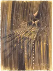 Senza titolo by Cesare Peverelli, pastelli on paper, offered Jun 2013