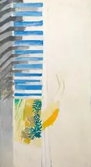 Alberto Gianquinto, Paesaggio di Jesolo, 1965, oil on canvas