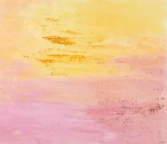 Senza titolo by René Laubies, mixed media on paper, offered Jun 2013