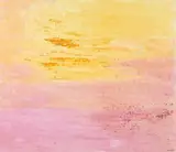 Senza titolo by René Laubies, mixed media on paper, offered Jun 2013