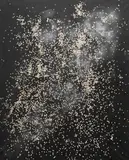 Coriandoli by Tano Festa, 1986, acrylic and coriandoli on canvas, offered Jun 2013