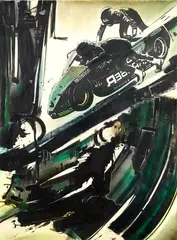 Gianni Bertini, Senza titolo, 1986, Mec-art