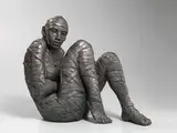 Rabarama, In cinta, 2009, scultura in bronze