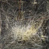 Roberto Crippa, Spirali, oil on canvas