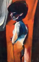 Grande nudo femminile by Fernando Farulli, 1962, oil on canvas, offered Apr 2013