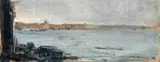Pietro Annigoni, Venezia, tempera on paper