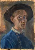 Raffaello Arcangelo Salimbeni, Autoritratto come pittore antico