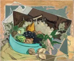 Bernardino Palazzi, Natura morta, 1953, oil on canvas