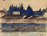 Achille Lega, Casolari