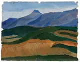 Giovanni Colacicchi, Paesaggio ad Anagni