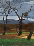 Giovanni Colacicchi, Paesaggio autunnale
