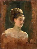 Michele Gordigiani, Busto di donna