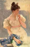 Federico Andreotti, Giovane donna