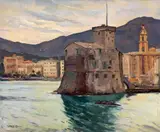 Giulio Cesare Vinzio, Il Castello di Rapallo