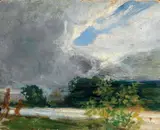 Plinio Nomellini, L'Arno alle Cascine