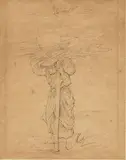 Francesco Gioli, Fascinaia, pencil on paper