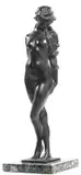 Enrico Saroldi, Nudo, scultura in bronze