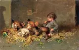 Tito Pellicciotti, Nel pollaio