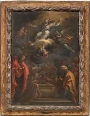 Valerio Castello, Assunzione della Vergine, oil on canvas