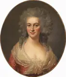 Antoine Vestier, Ritratto di dama, oil on canvas
