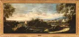 Marco Ricci, Paesaggio fluviale con figure