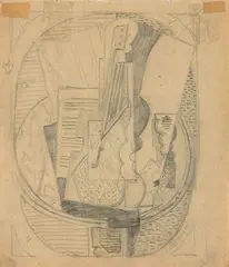 Studio per «Abstraction» by Gino Severini, 1918, pencil on paper, offered Dec 2012