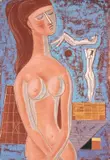 Notturno by Mario Tozzi, 1968, oil on canvas, offered Dec 2012