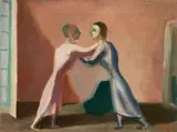 Virgilio Guidi, L'incontro
