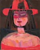 Bruno Cassinari, Figura in rosso