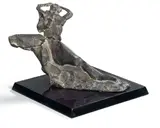 Marino Marini, Piccola composizione, 1956, scultura in bronze