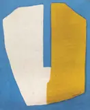 Composition / Bleu blanc jaune by Serge Poliakoff, 1968, oil on canvas, offered Dec 2012