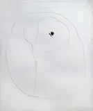 Lucio Fontana, Concetto spaziale, 1961, oil