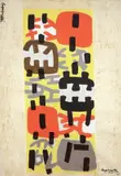 Giuseppe Capogrossi, Superficie 355, 1960, oil on canvas