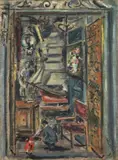 Bottega d'antiquario a Parigi by Filippo de Pisis, 1931, oil on canvas, offered Dec 2012