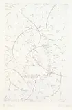 Lucio Fontana, Il sette magnetico, 1968, Incisione all'acquatinta