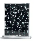 Arman, Senza titolo, 2005, Inclusione di spine elettriche in resina e poliestere