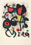Bronzes by Joan Miró, 1972, lithograph a colori, offered Dec 2012