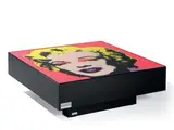 Andy Warhol, Tavolo Marilyn, tavolino con screenprint a colori